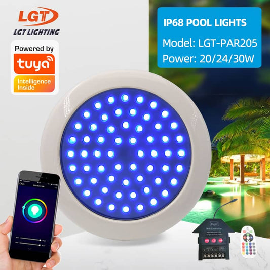 Lámparas LED para Piscina - 24 Vatios RGB Multicolor
