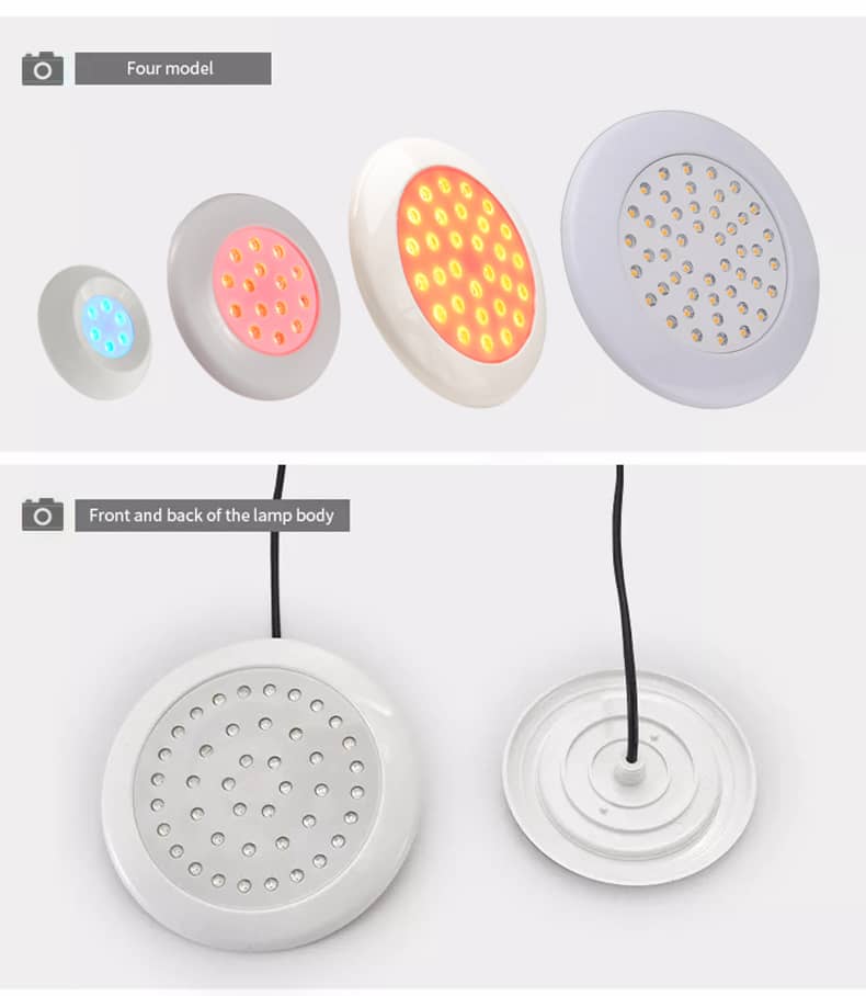 Lámparas LED para Piscina - 18 Vatios RGB Multicolor