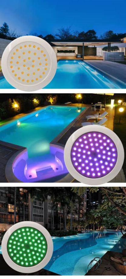 Lámparas LED para Piscina - 24 Vatios RGB Multicolor