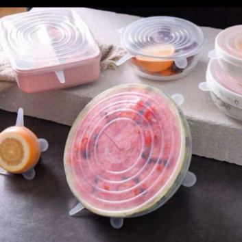 ✨ ¡Mantén tus alimentos frescos con el set de tapas más práctico! 🥦